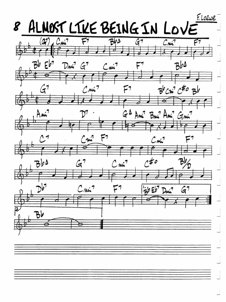 276507799 Almost Like Being in Love | PDF