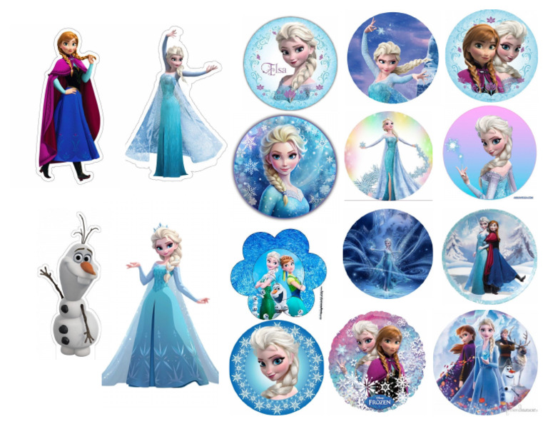 Stickers FROZEN | PDF