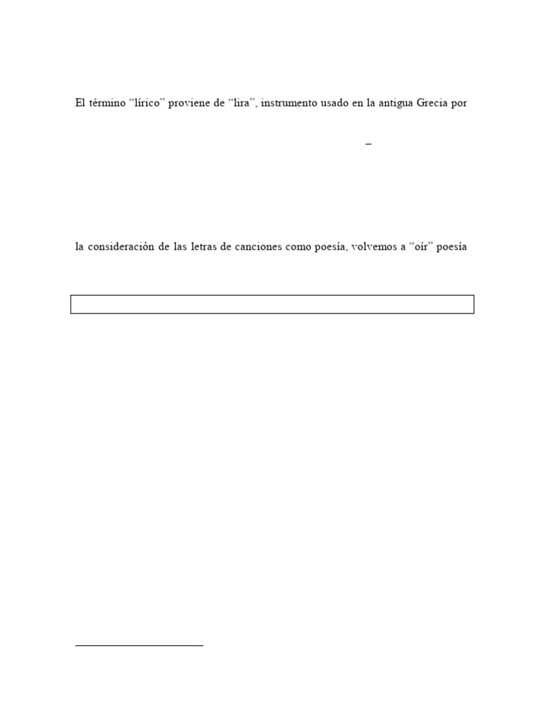 Generol Lírico | PDF | Metro (poesía) | Poesía