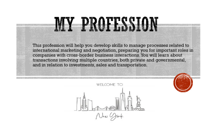 My Profession (2) | PDF