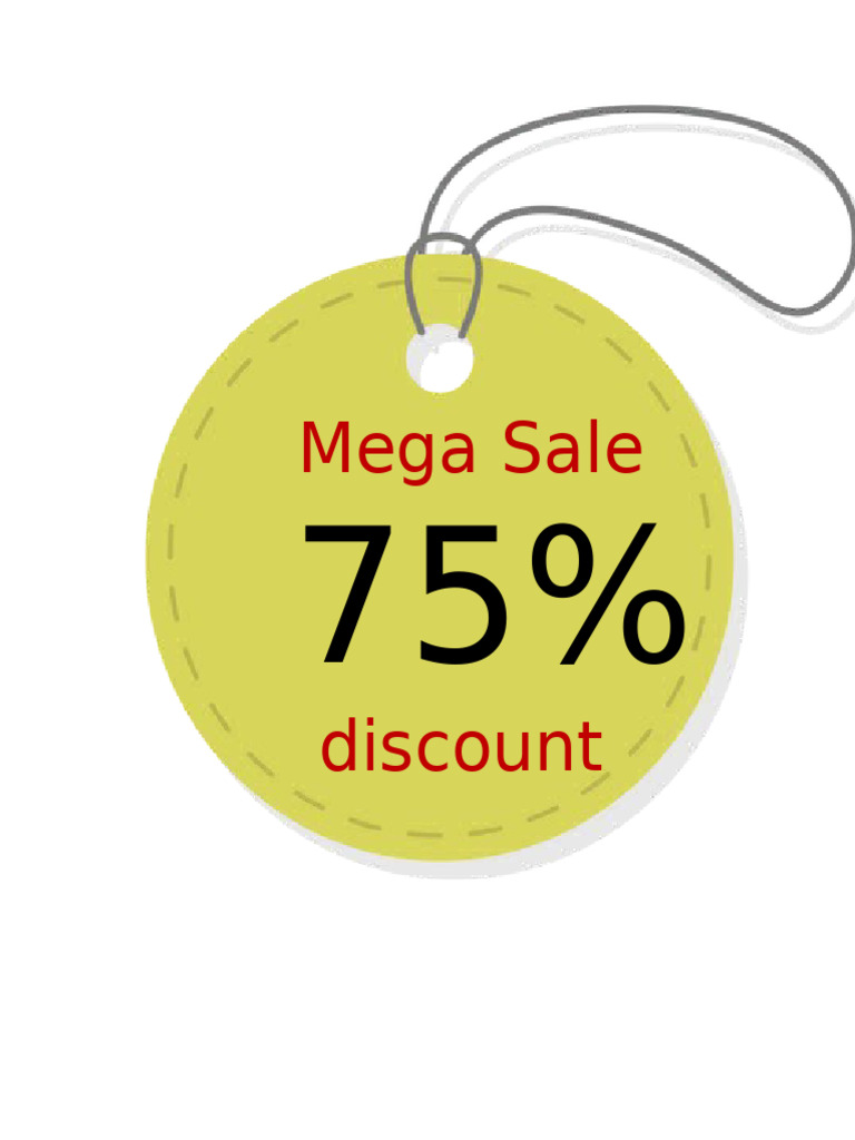 Price Tag Template 15 | PDF