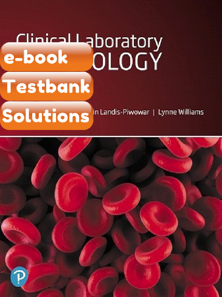 Testbank Clinical Laboratory Hematology 4th Edition Shirlyn McKenzie ...