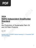 2024 RSPO Principles & Criteria Overview | PDF