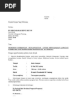 Contoh surat rasmi jemputan YB