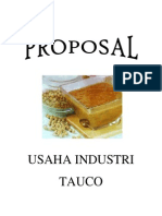 Usaha Industri Tauco