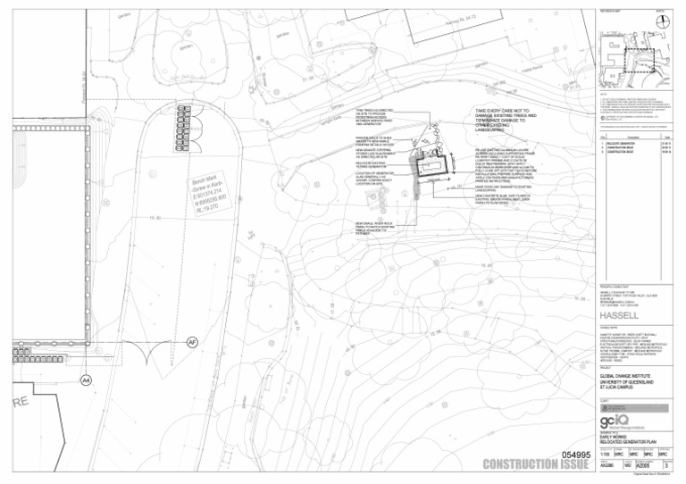 A2005_3 Early Works Relocated Generator Plan | PDF