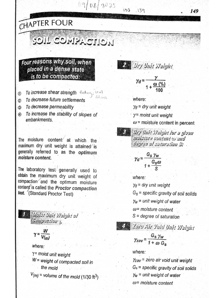 Soil Compaction | PDF