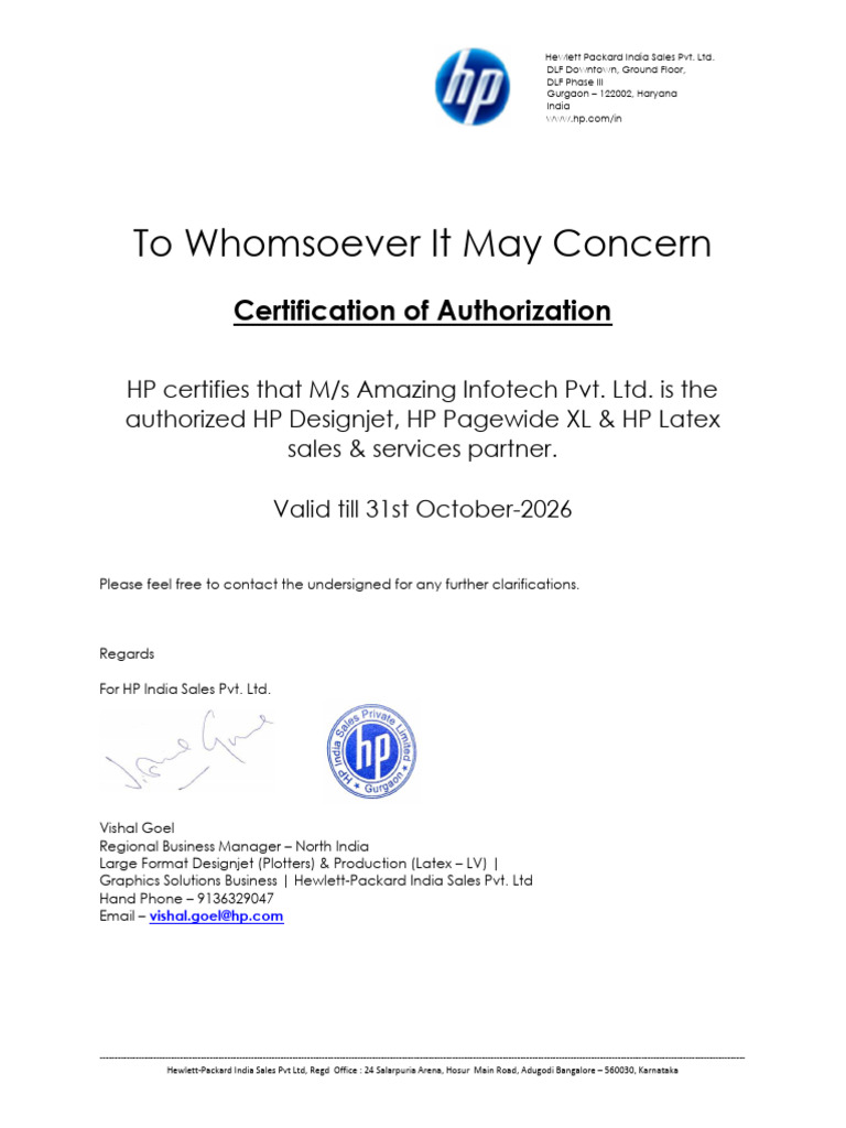 Certificate_merged - Copy (2) | PDF | Hewlett Packard | Computer ...