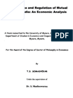 Performance and Regulation of Mutual Funds in India