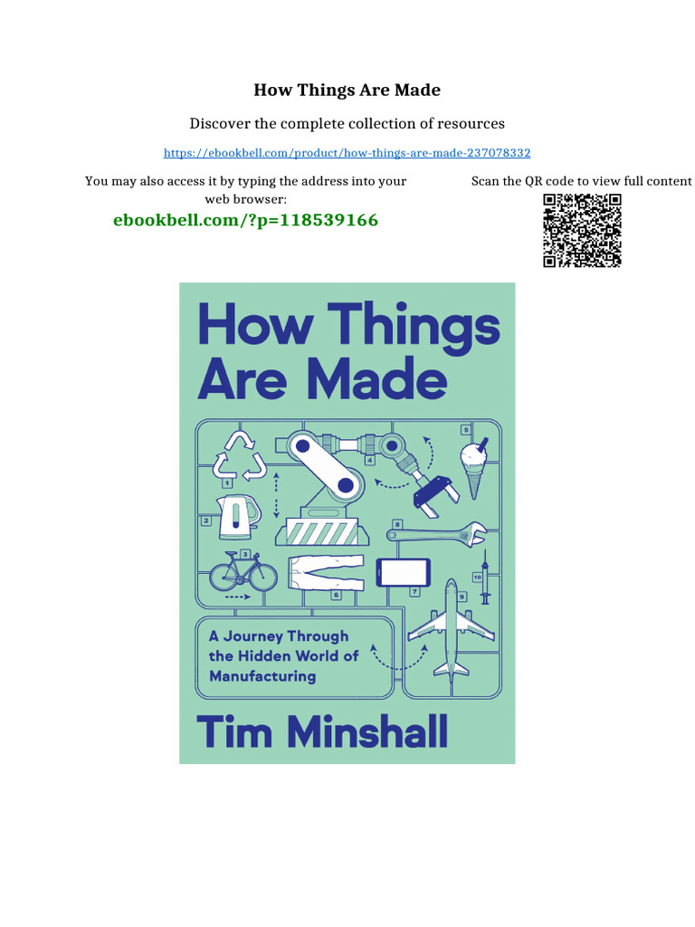 How Things Are Made Online Version | PDF | Chess Openings | Chess