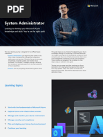 Microsoft Learn Training Paths Overview | PDF | Microsoft Azure | Computing