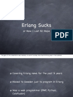 Erlang Sucks. EUC 2012