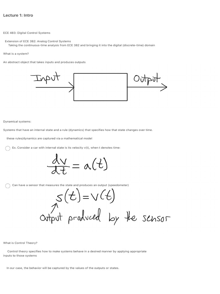 Lecture 1 Intro | PDF
