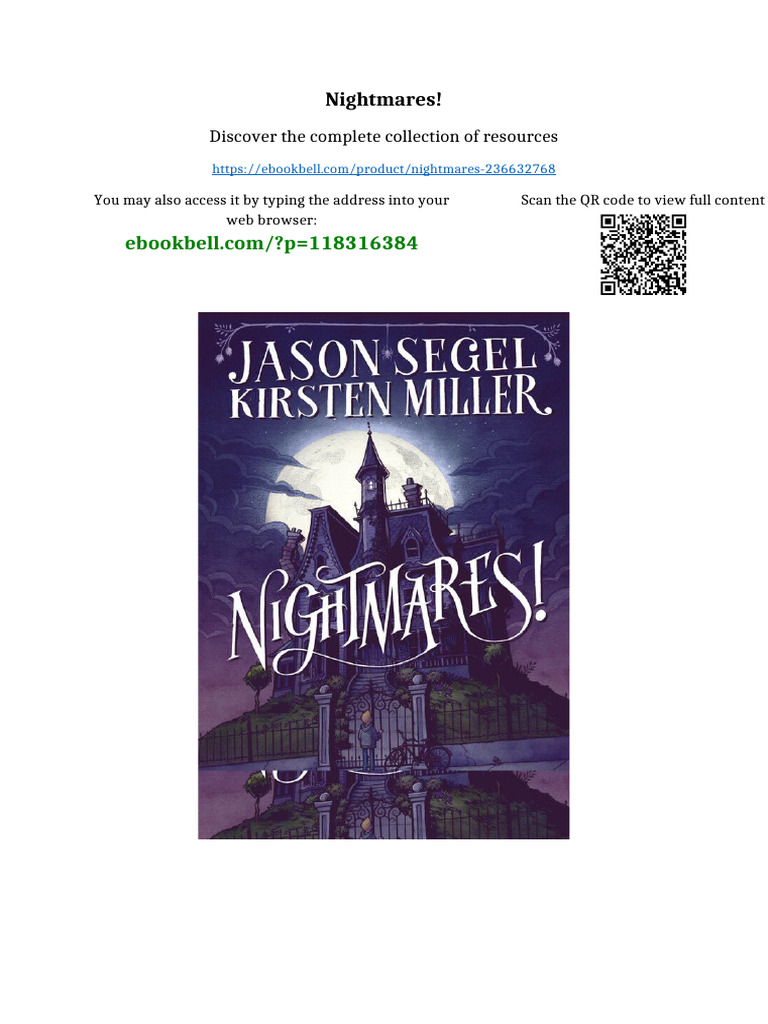Nightmares! PDF Version | PDF