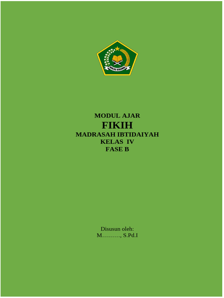 Modul Ajar Fikih-Pbl | PDF