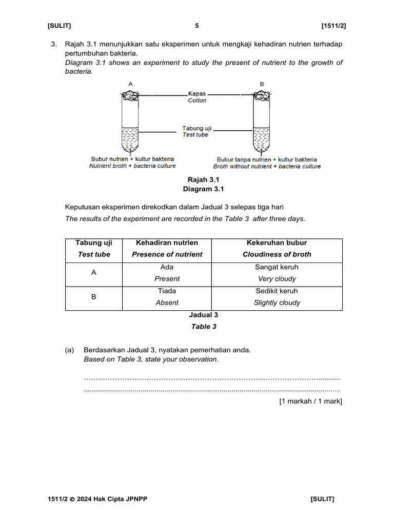 SAINS K2 set 1 (3) | PDF | Chemistry