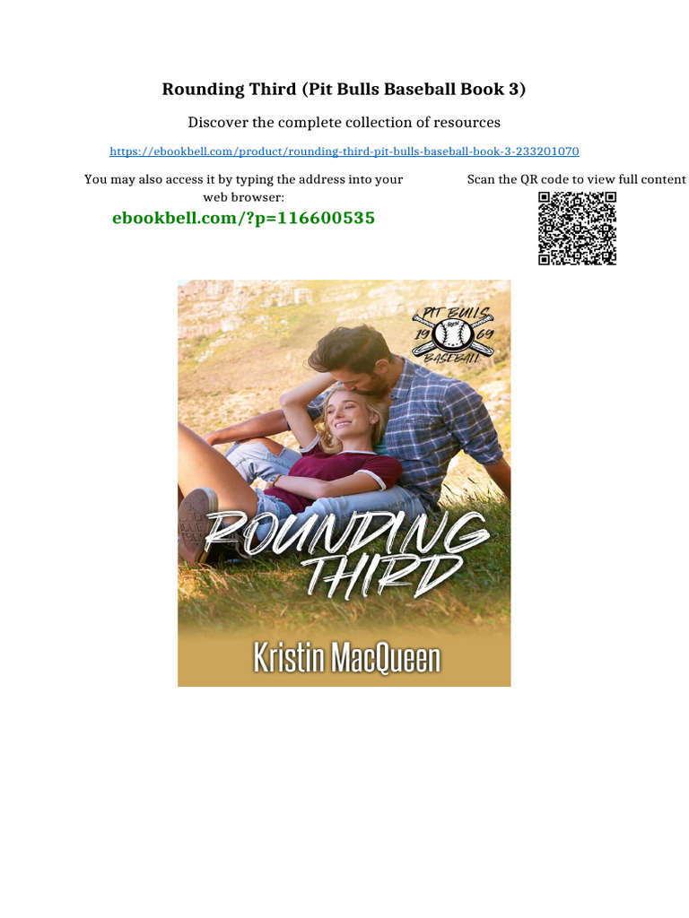 Rounding Third (Pit Bulls Baseball Book 3) digital download | PDF ...