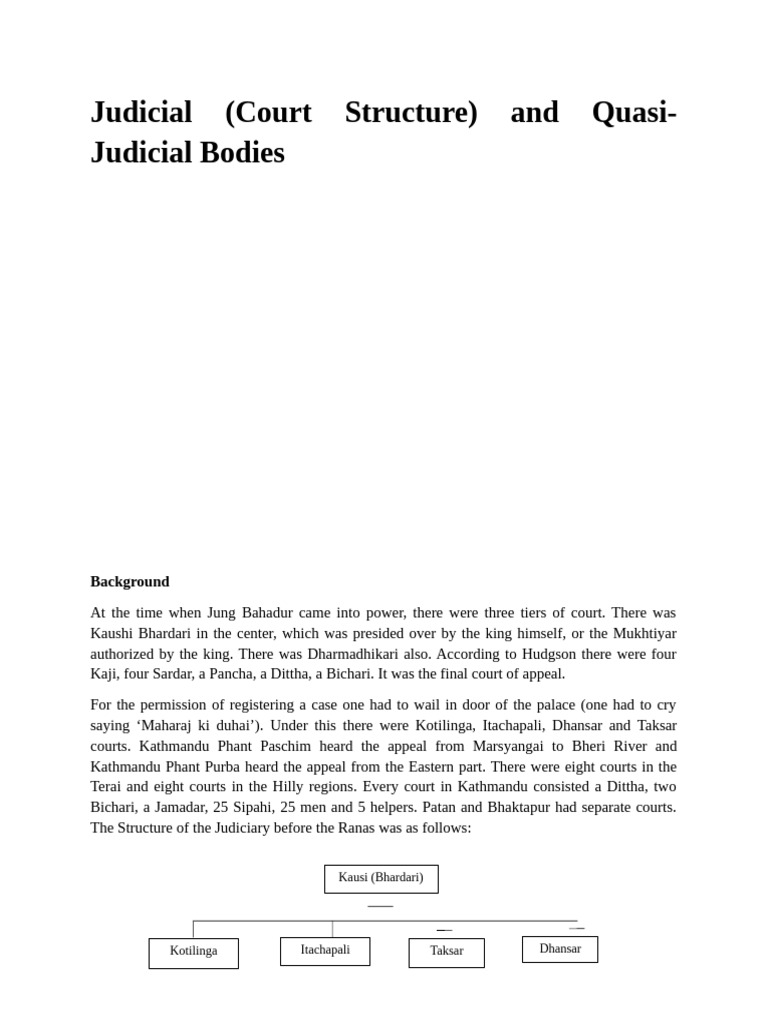 Court Structure | PDF | Tribunal | Supreme Court Of The United States