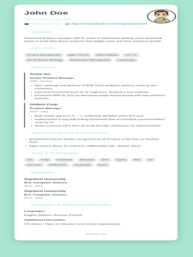 John Doe Resume | PDF