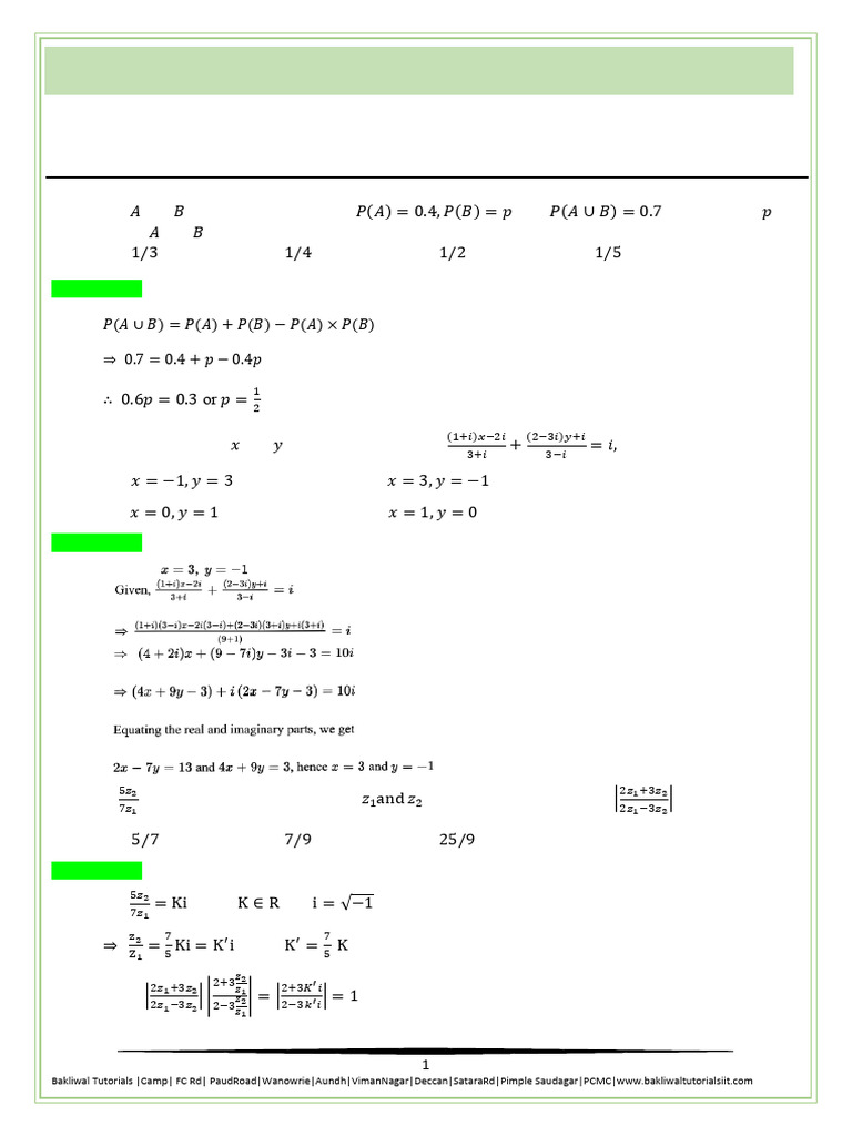 C25 BTEST-10 MATH PAPER | PDF | Mathematical Concepts | Arithmetic