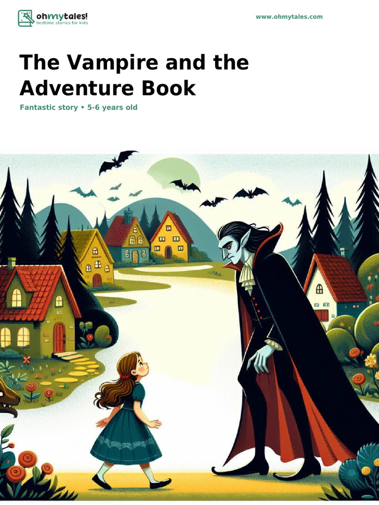 Tale - The Vampire and The Adventure Book | PDF