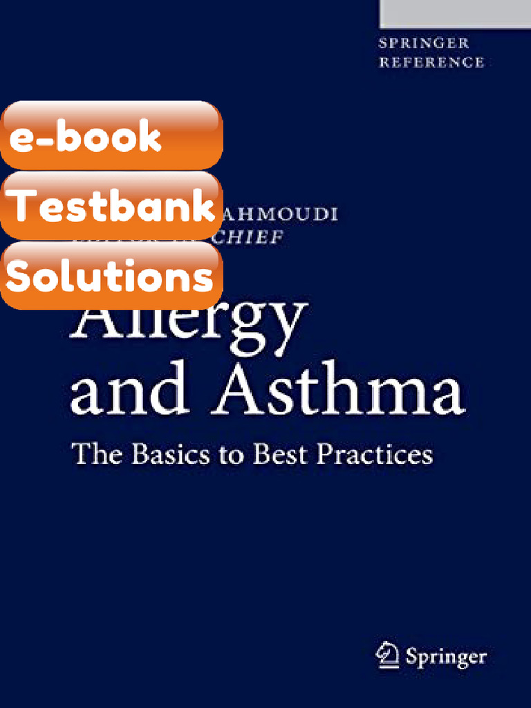 Testbank Allergy and Asthma the Basics to Best Practices Fast Download ...