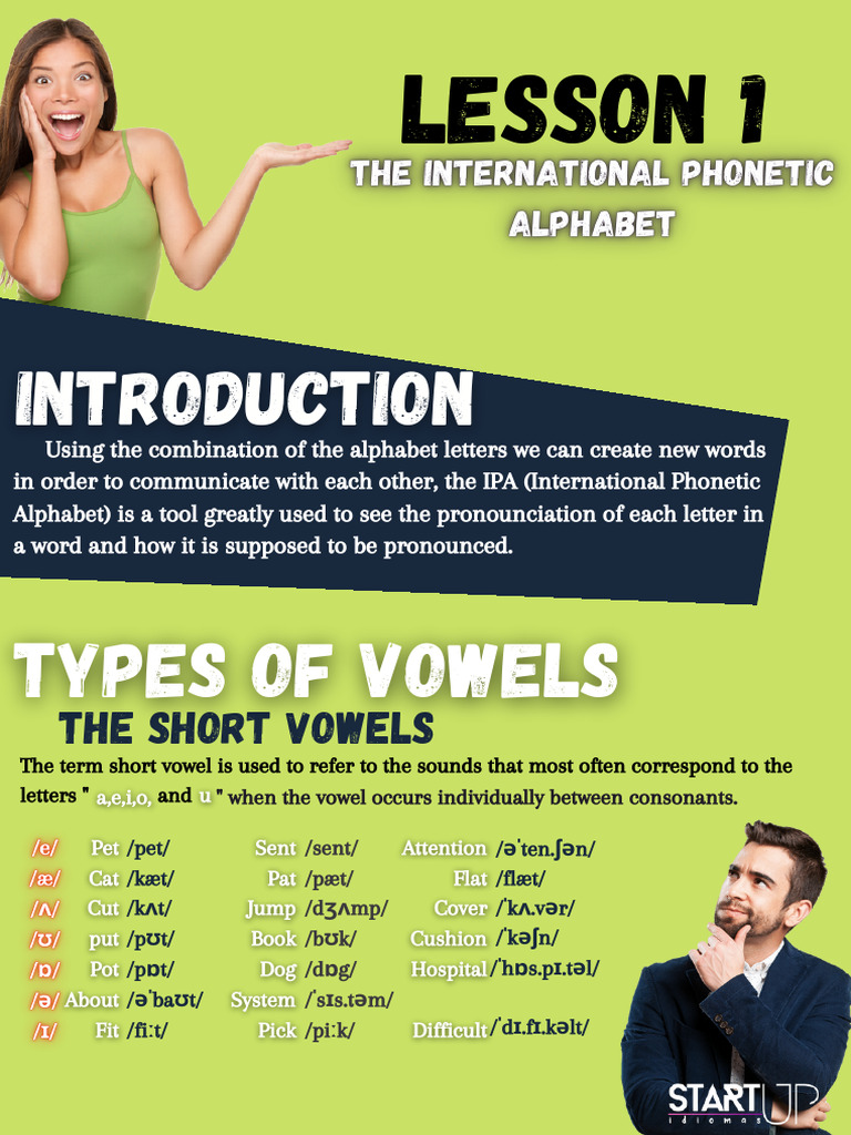 Lesson 1 - Ipa | PDF | Vowel | Consonant