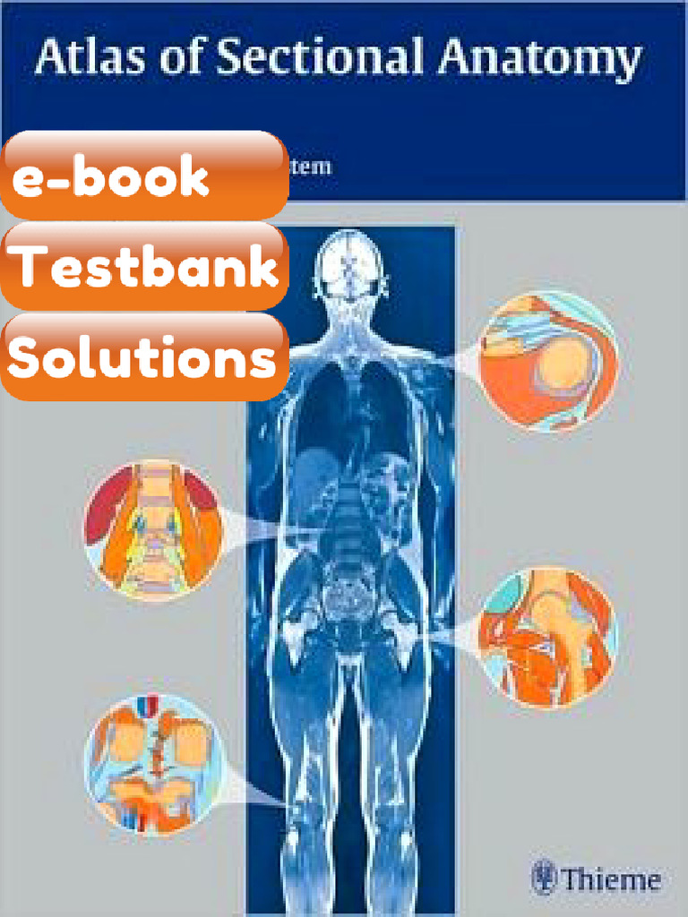 Testbank Atlas of Sectional Anatomy The Musculoskeletal System Fast ...