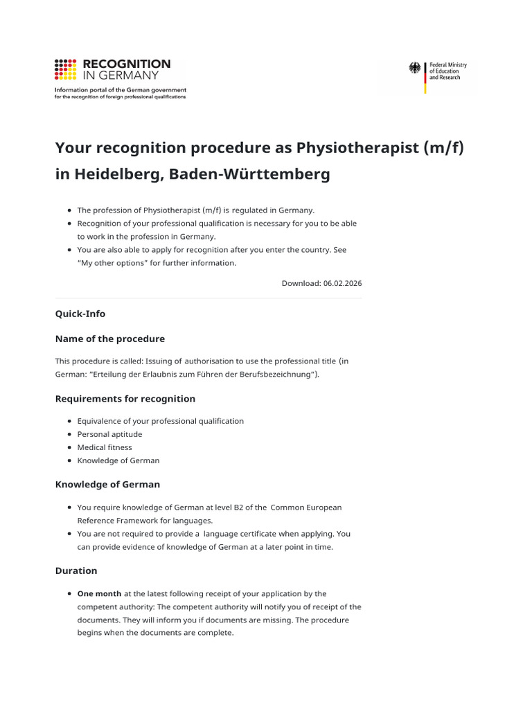 Recognition Portal - Everything About The Procedure | PDF ...