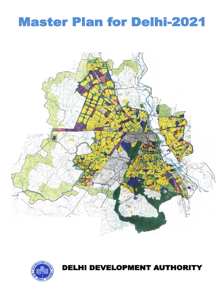 Master Plan for Delhi 2021 Text Report | PDF | Economies