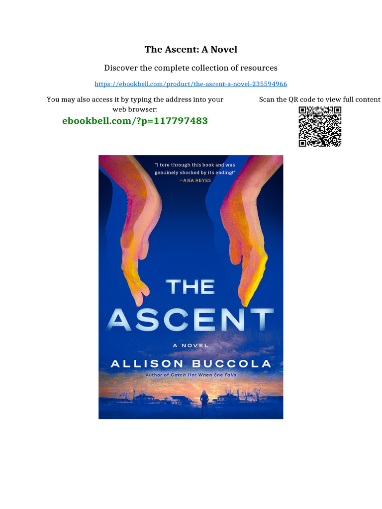 The Ascent: A Novel Available Full Chapters | PDF | Intellectual ...