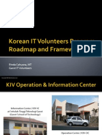 ICT Volunteers Program - Roadmap and Framework