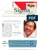 SIGMA March-12 Issue