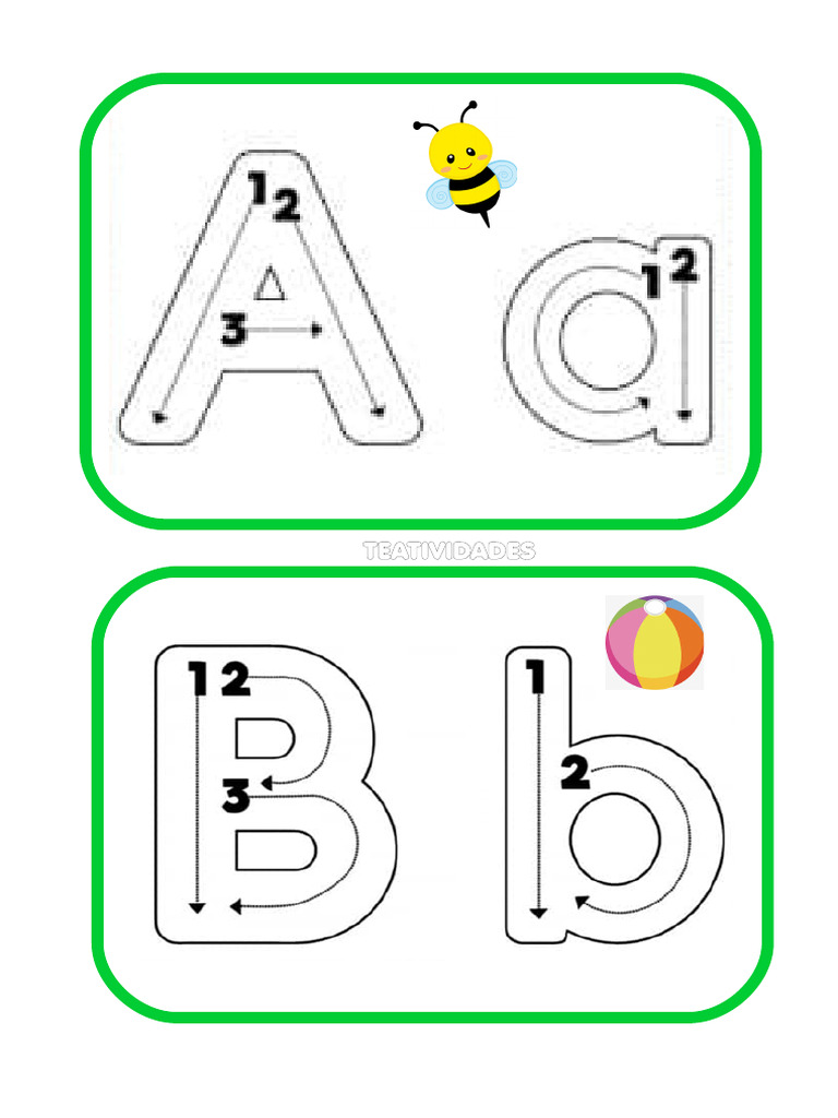 Alfabeto para Grafar | PDF