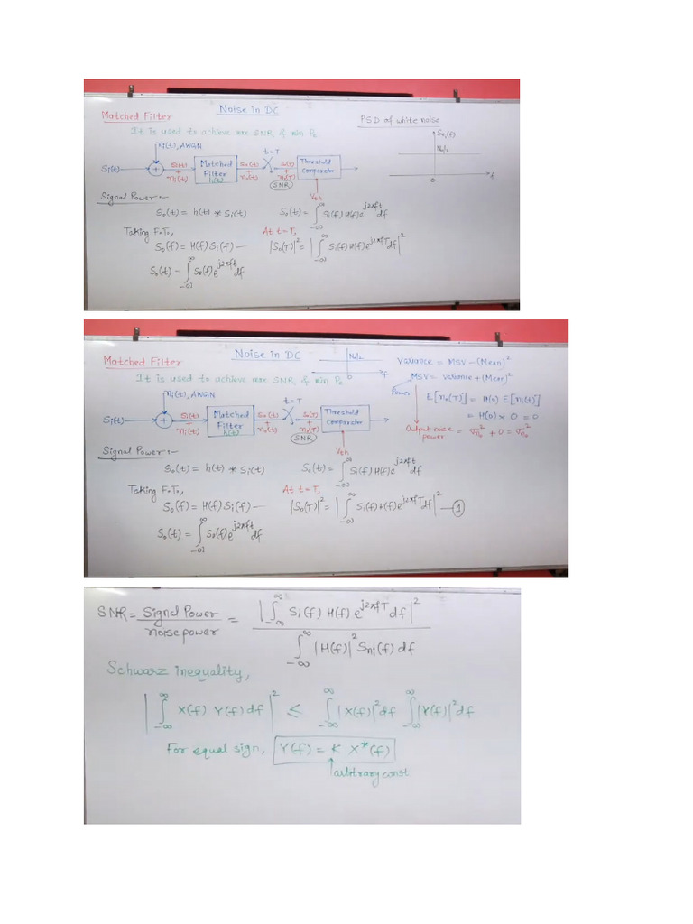 Match Filter | PDF