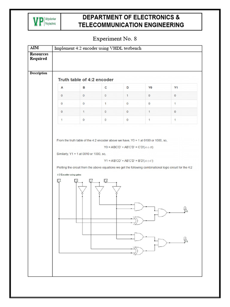 Exp 8 | PDF
