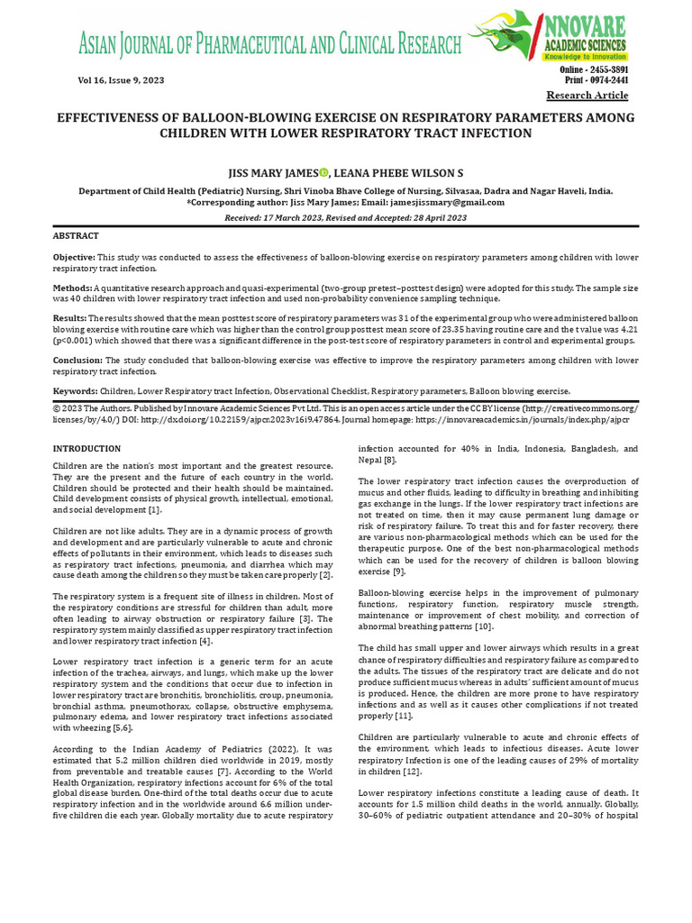 2023 James | PDF | Scientific Method | Methodology