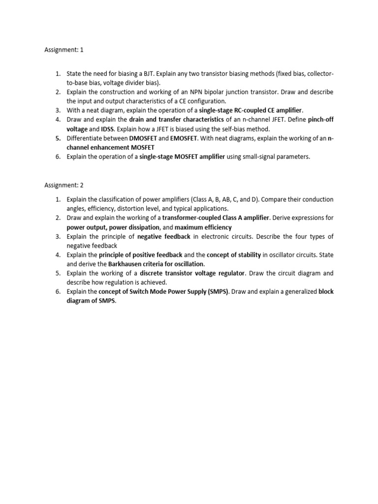 Assignment 1 | PDF