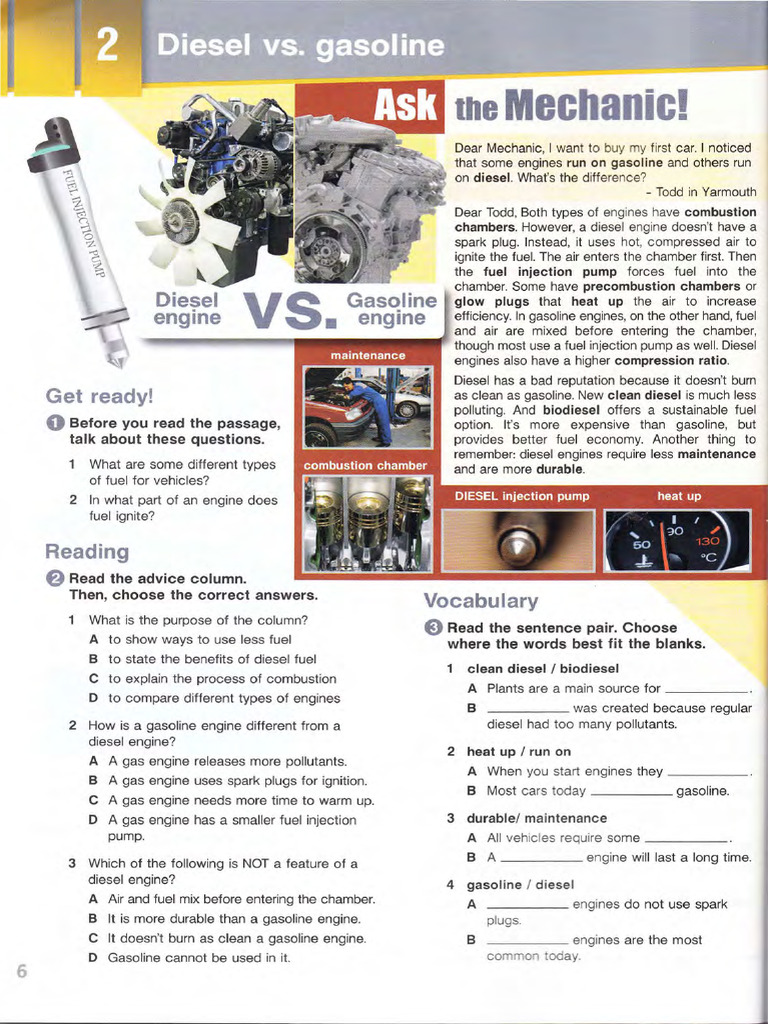 476459638 Book2 Unit2 Pg006 Diesel vs Gasoline | PDF | Diesel Engine ...