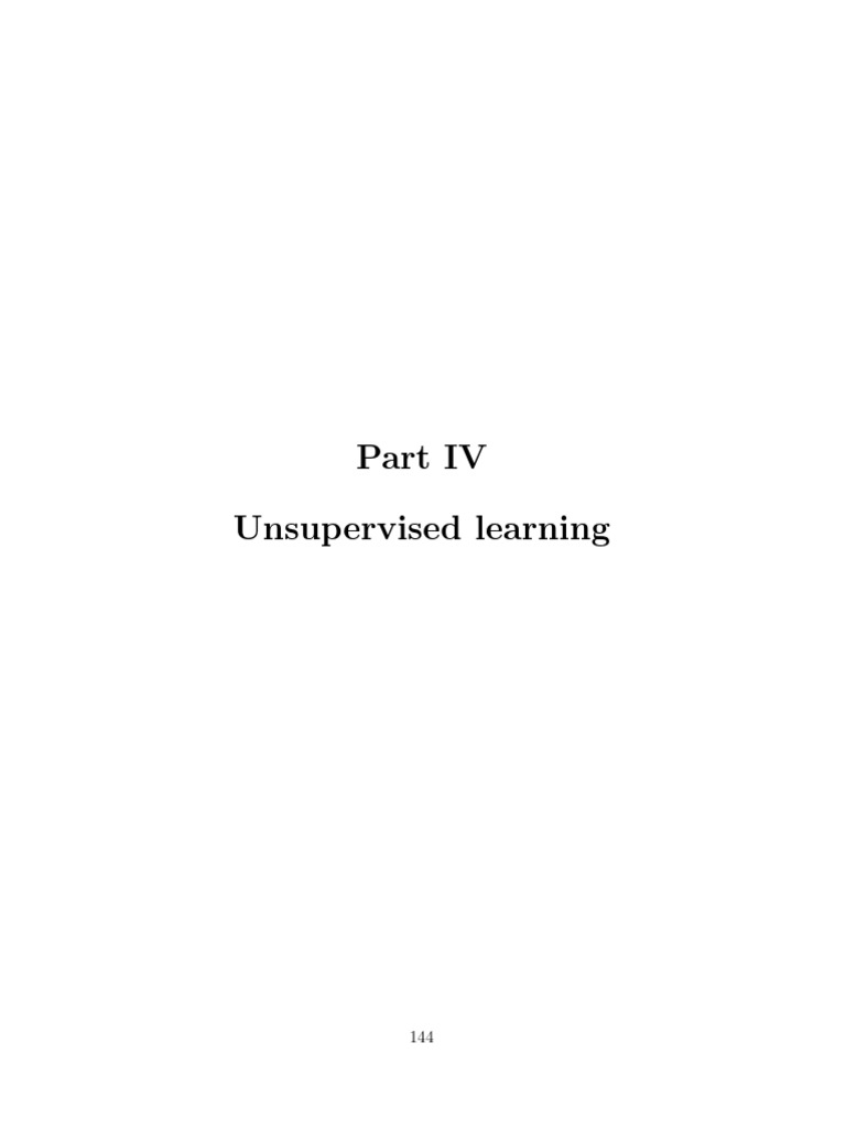 Main - Notes Part 4 | PDF | Cluster Analysis | Mathematics