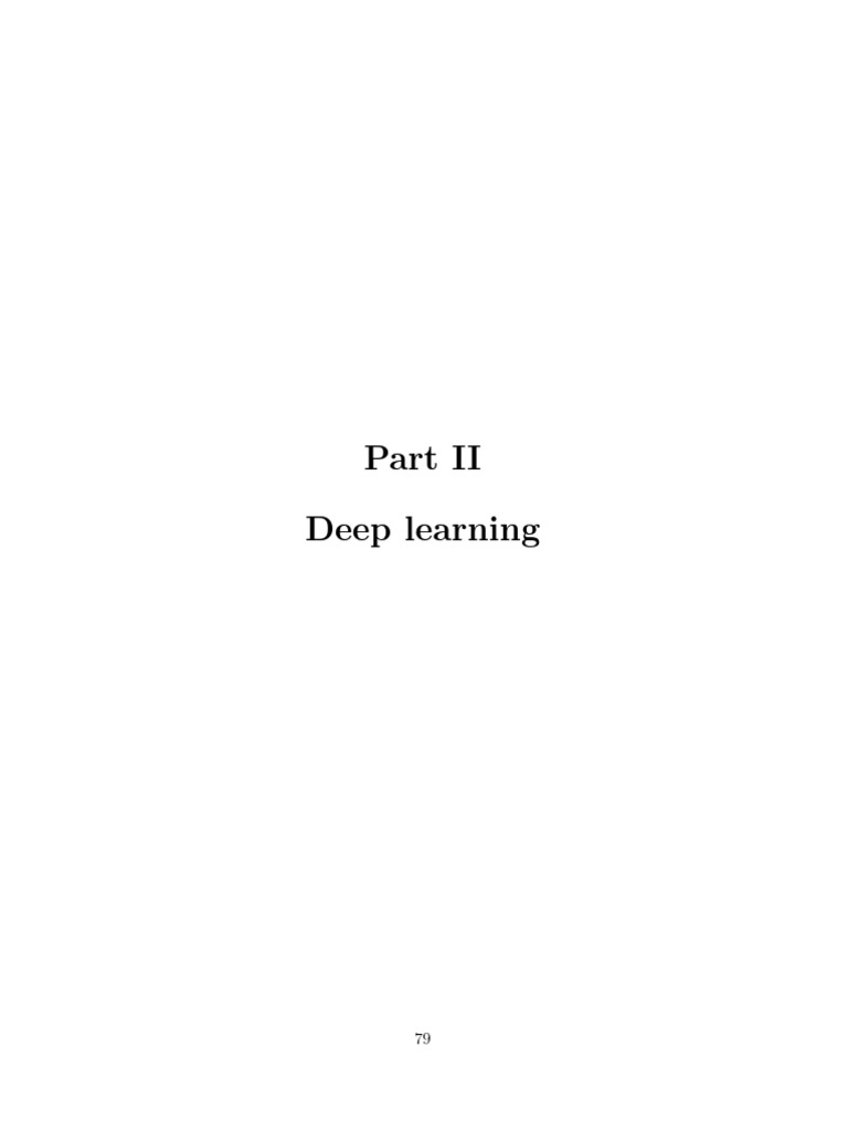 Main - Notes Part 2 | PDF | Deep Learning | Machine Learning