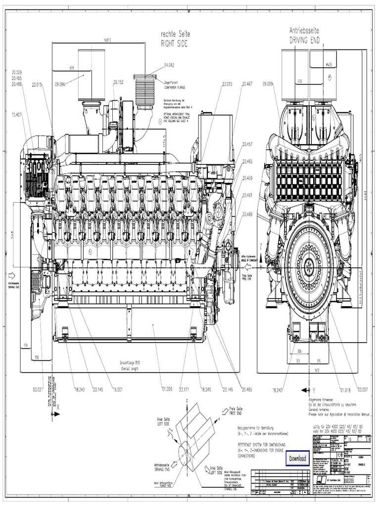 x00032055 Mtu Engine | PDF