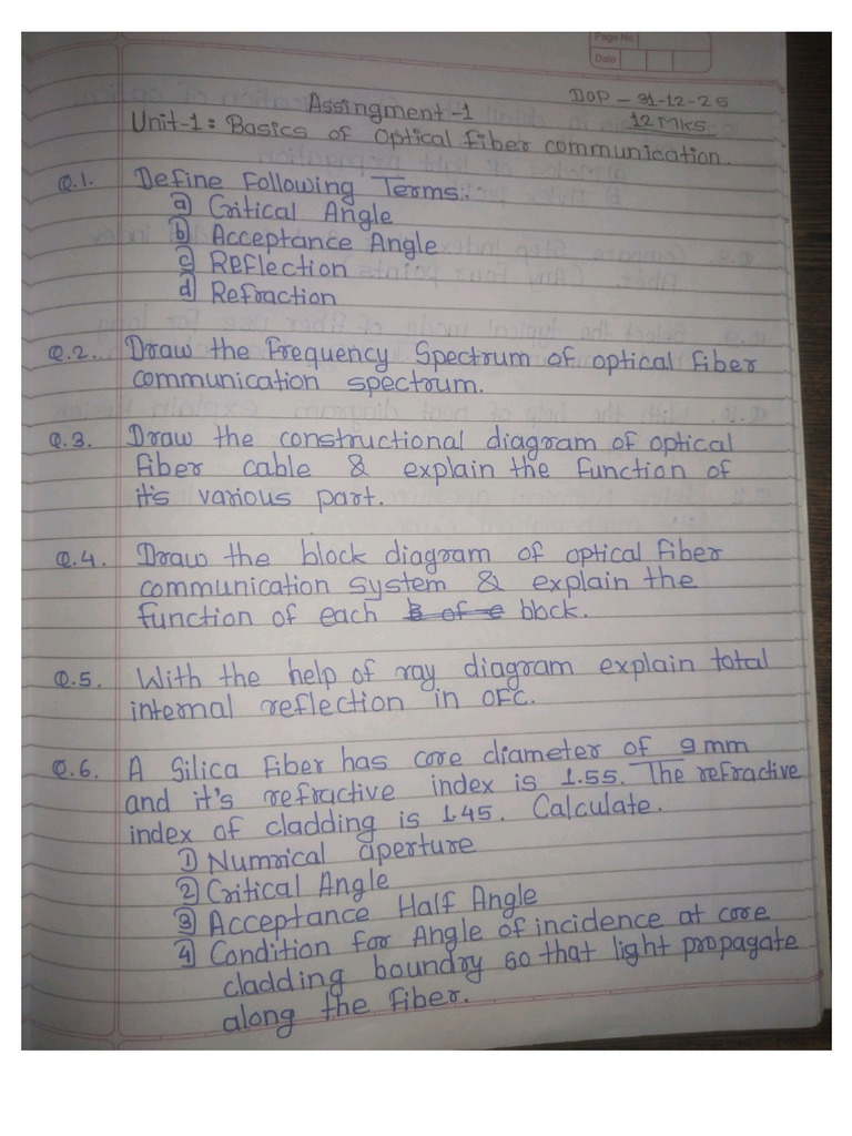 Assignment-1 ONS 616332 | PDF