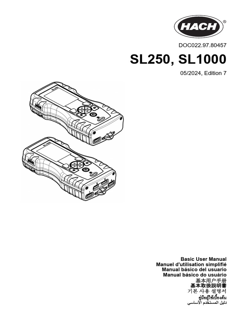 SL1000 | PDF | Calibration | Electromagnetic Interference