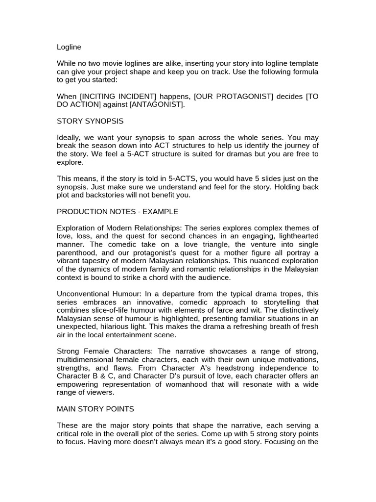 VIU Logline Sample | PDF | Narrative