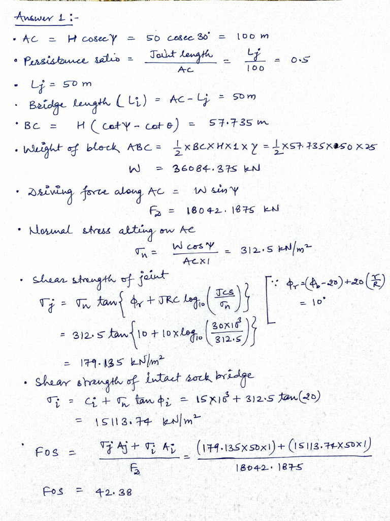 Question 1 Solution | PDF