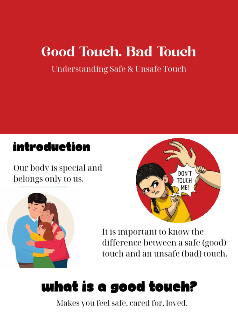 Good Touch, Bad Touch | PDF