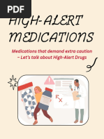 ISMP High-Alert Medications List 2024 | PDF | Medical Treatments ...