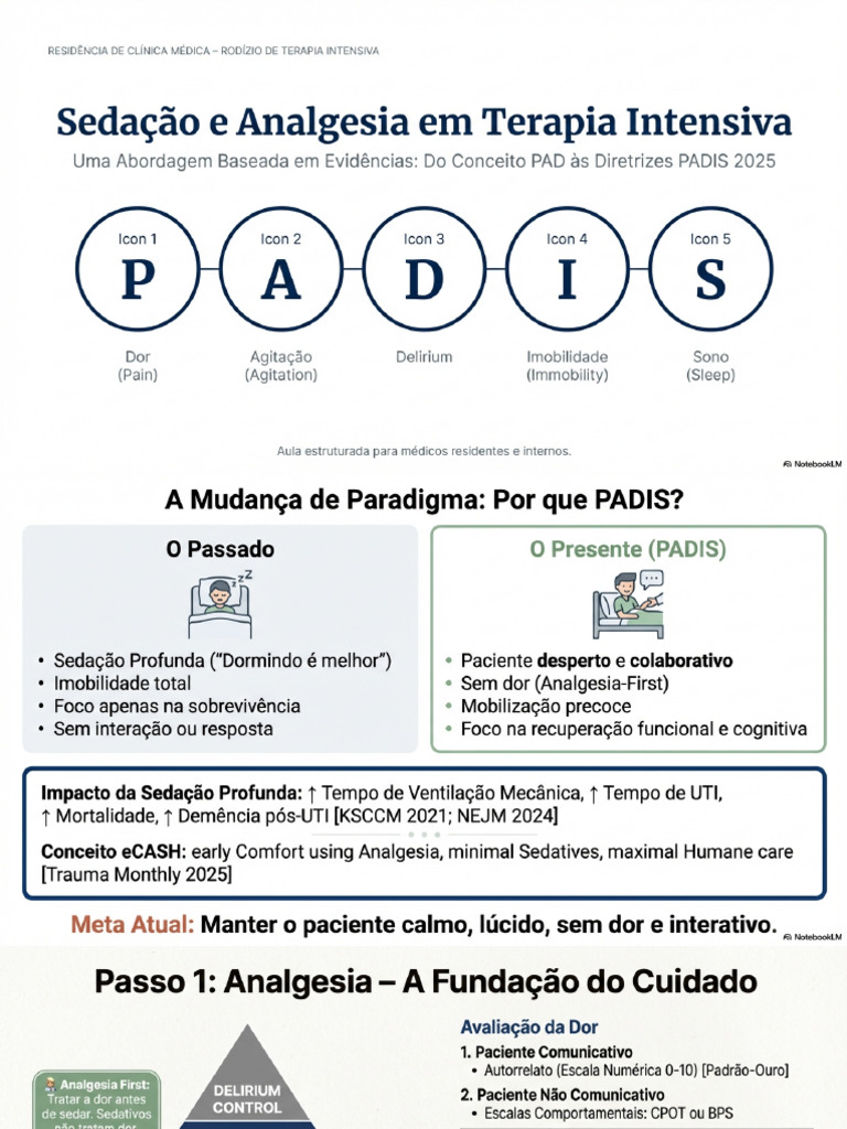Sedation Analgesia and PADIS Update | PDF