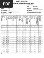 Overtime Register Form XXIII Guide | PDF